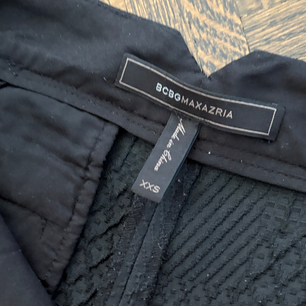 BCBGMaxAzria Black Belted Pantsuit - Picture 5 of 6